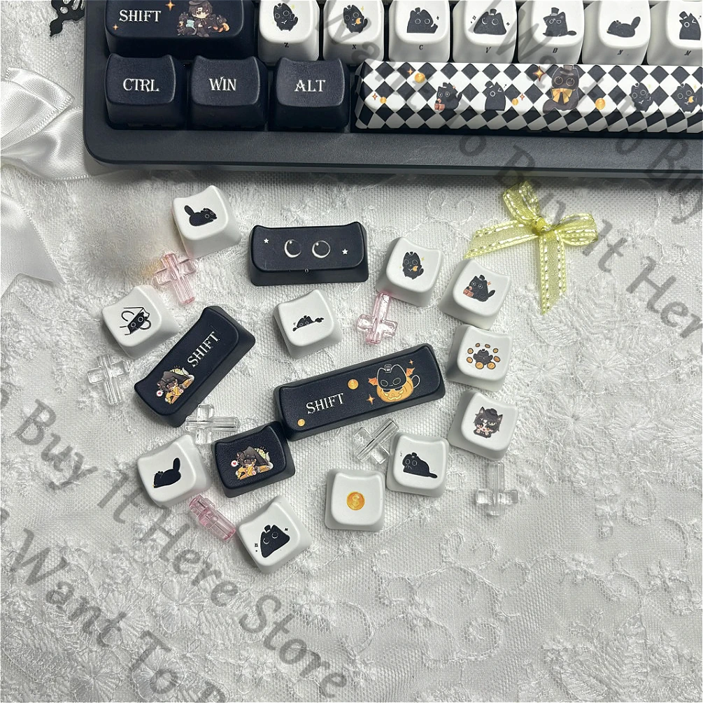 

Anime Lord of Mysteries Klein Moretti Cosplay Cartoon Keycap Accessories Keyboard Cap Keyboards Keycaps Model Ambitus Fans Gift