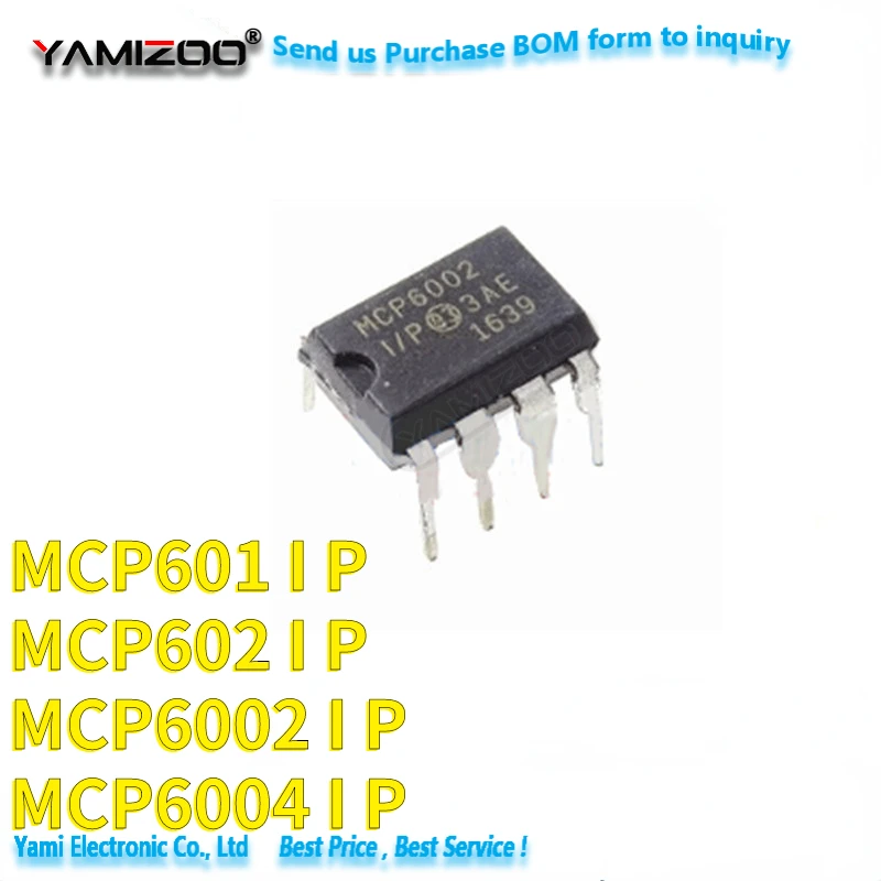 10pcs MCP602-I/p mcp602 dip MCP6002-IP MCP6004-IP MCP601-IP mcp6002 mcp6004 mcp601 neues original – Detail 2