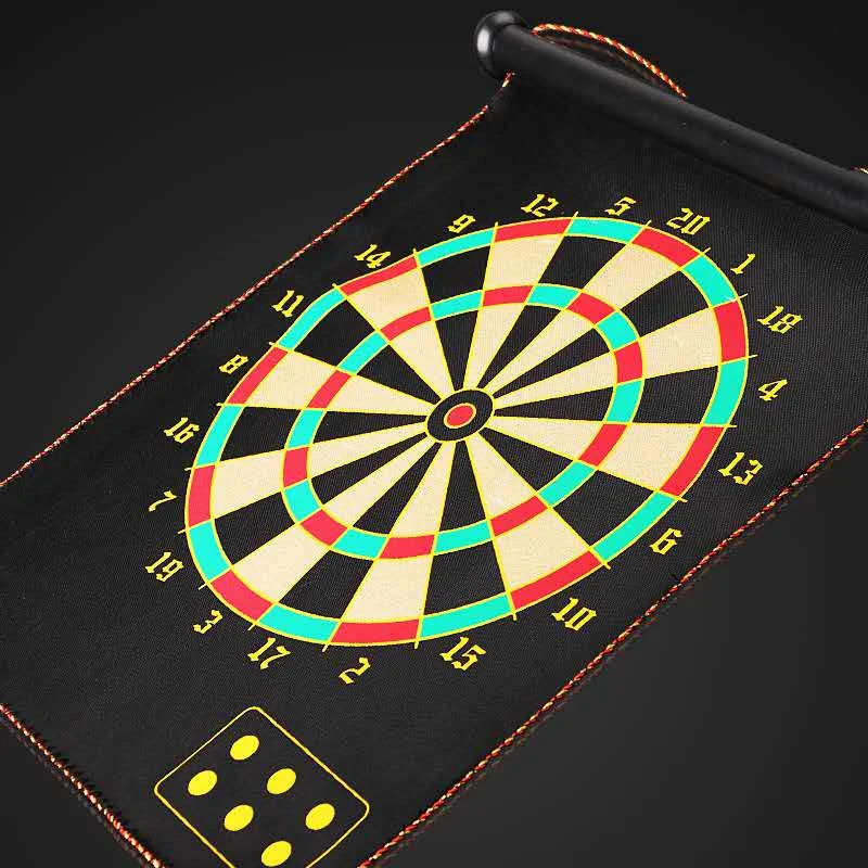

Good Quality 15Inch 6 Dart and Dartboard Durable Magnet Dartboard for Entertainment