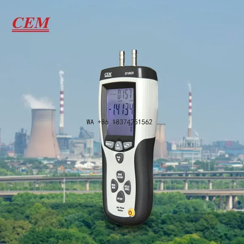 Wmwmnu for DT-8920 High Accuracy Air Pressure Meter HVAC Components Promote Good Indoor Air Quality