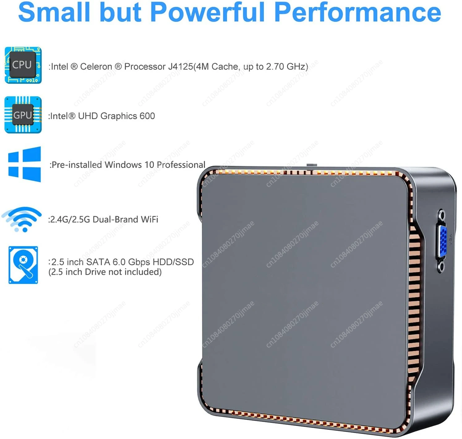 الجيل الثاني عشر N95 N100 CPU WIN11 PRO GK3PLUS DDR4 16 512G SSD التعليم رباعي النواة كمبيوتر صغير