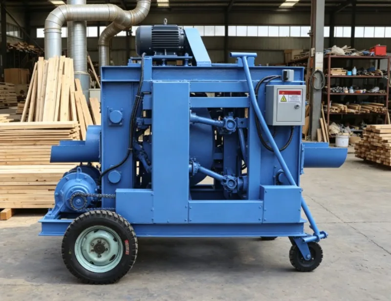 Small Automatic Wood Debarker & Veneer Peeling Machine, 98% Peeling Efficiency For Sawmill Timber Processing