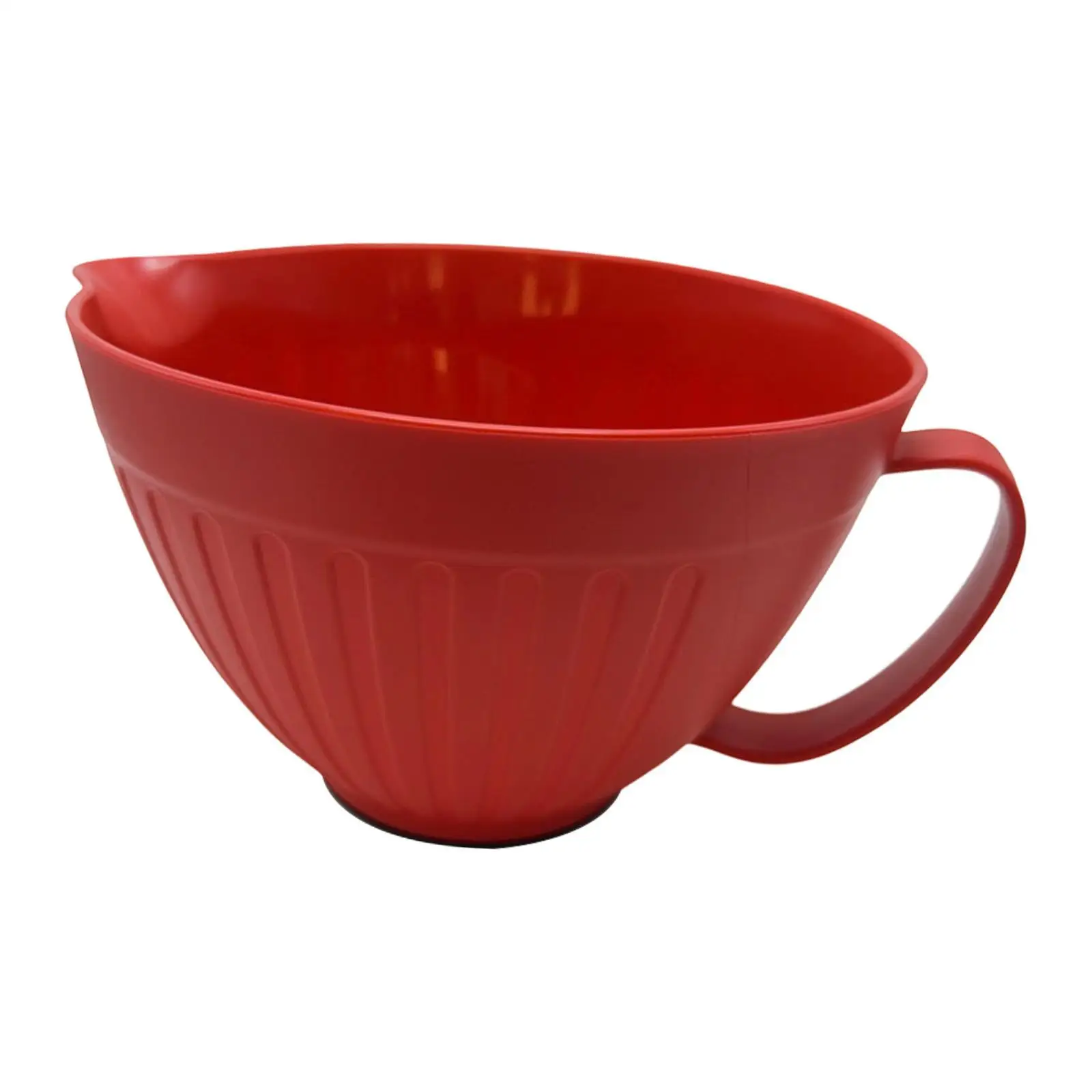Mixing Bowl Batter Bowl Salad Bowl Nonslip Base for Beating Eggs Prepping Dessert Soup