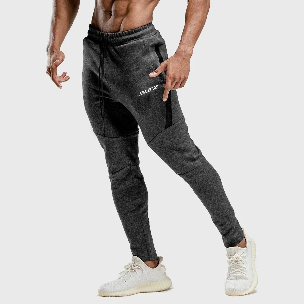 

Brand Jogging Sweatpants Fitness Sport Pants Men GYM Training Running Trouser Bodybuilding Sportswear Trackpants Basket Homme