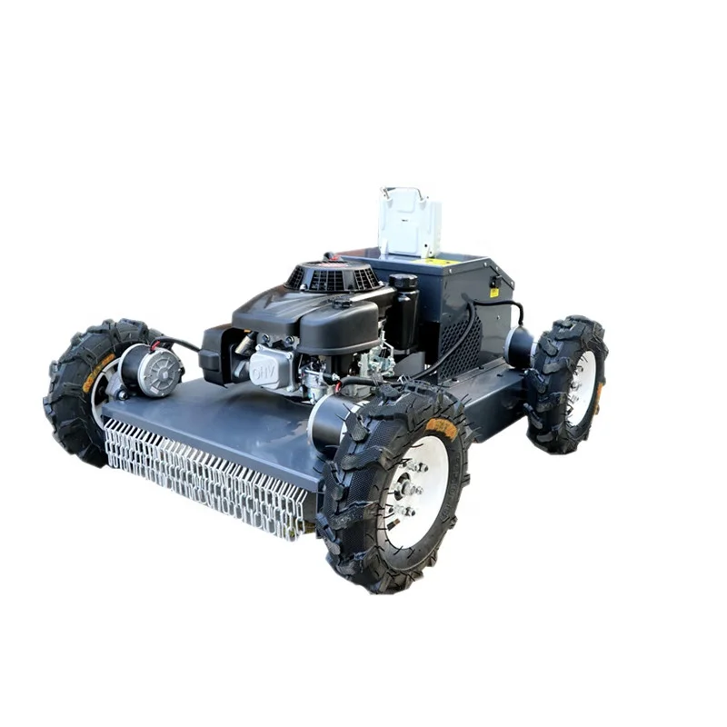 Easy to mow, equipped with remote control and electric start, small lawn mower