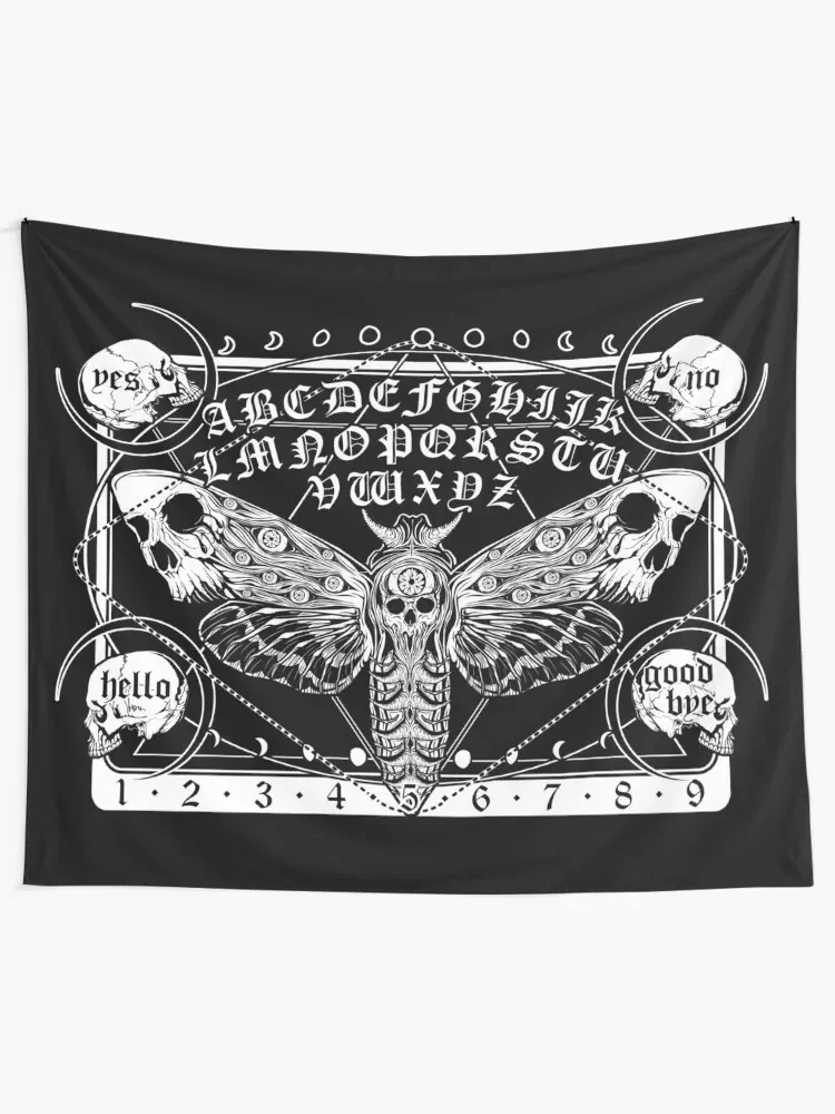 Death Moth Spirit Board Tapestry Bedrooms Decorations Decoration For Bedroom Tapete For The Wall Tapestry