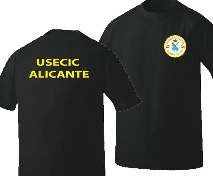 Spain Civil Guard USECIC Alicante T-Shirt. Short Sleeve 100% Cotton Casual T-shirts Loose Top Size S-3XL