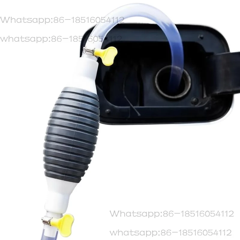 Hand Fuel Pump Car Fuel Tank Sucker Oil Transfer Fuel Pump Petrol Diesel Liquid Manual Pump Syphon Fish Tank Syphon