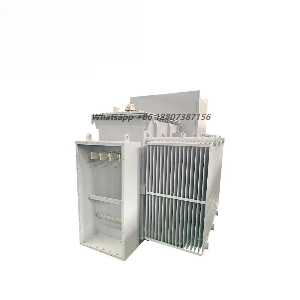 IEC Standard Electronics 3-Phase Oil Immersed 10 MVA Transformator Cabin with Protection