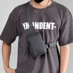 Men Chest Bag Mens Shoulder Body Bag Oxford Fashion Man Side Sling Crossbody Bag for Male 2024 Casual Handbag Travel Phone Bags