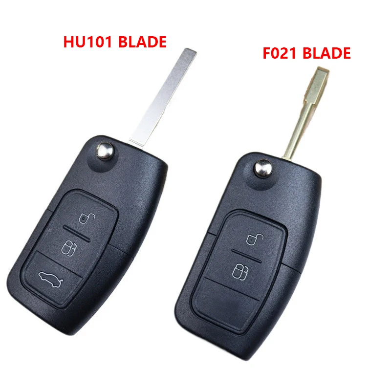 

2 3 buttons Original size replace Car Key Housing Key Case Shell For Ford Focus 2 3 Mondeo C Max S Max Galaxy Fiesta C-MAX