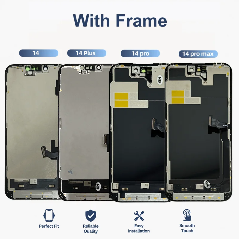 New OLED For iPhone 14 LCD 14 Pro Display 3D Touch 14 Pro Max Screen 14 Plus Display Replacement Parts Ture Tone Incell LCD image 6