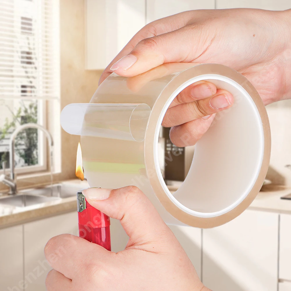 Viskositas Tinggi Transparan PET 200 Derajat Pita Tahan Panas Cat Semprot Elektroplating Papan Sirkuit Pcb Pelindung Las