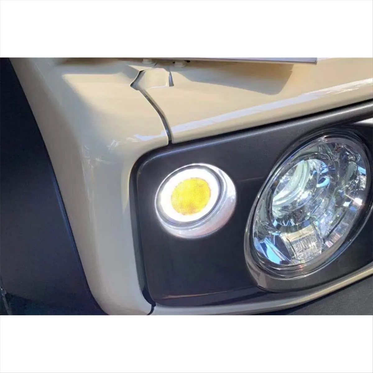 #05Y (Blackened Lamp Shell)2PCS LED Turn Signal Light Fog Light A,Automotive Parts & Accessories