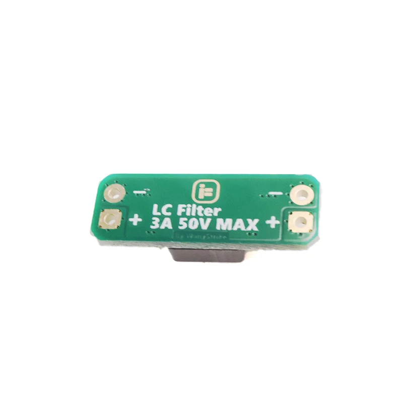LC Filter for FPV Drone 3A 5-30V Reduce Video Noise Lines for VTX Camera with Reverse Polarity Protection Motor Noise Clean