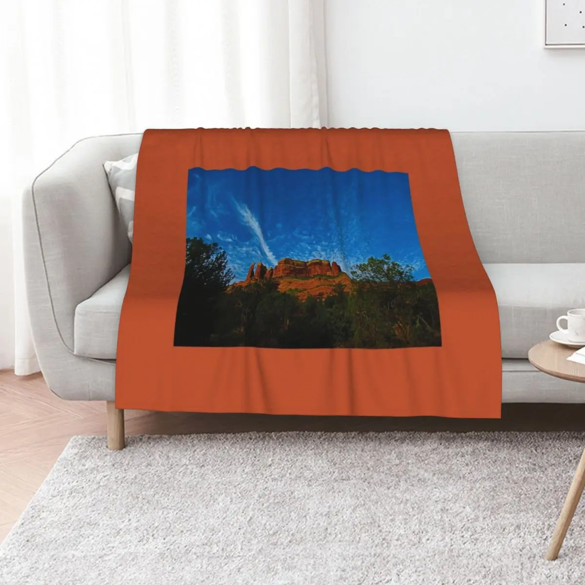 Stunning Sedona Throw Blanket cosplay anime Hair Picnic Decorative Throw Bed Fashionable Hairys Blankets
