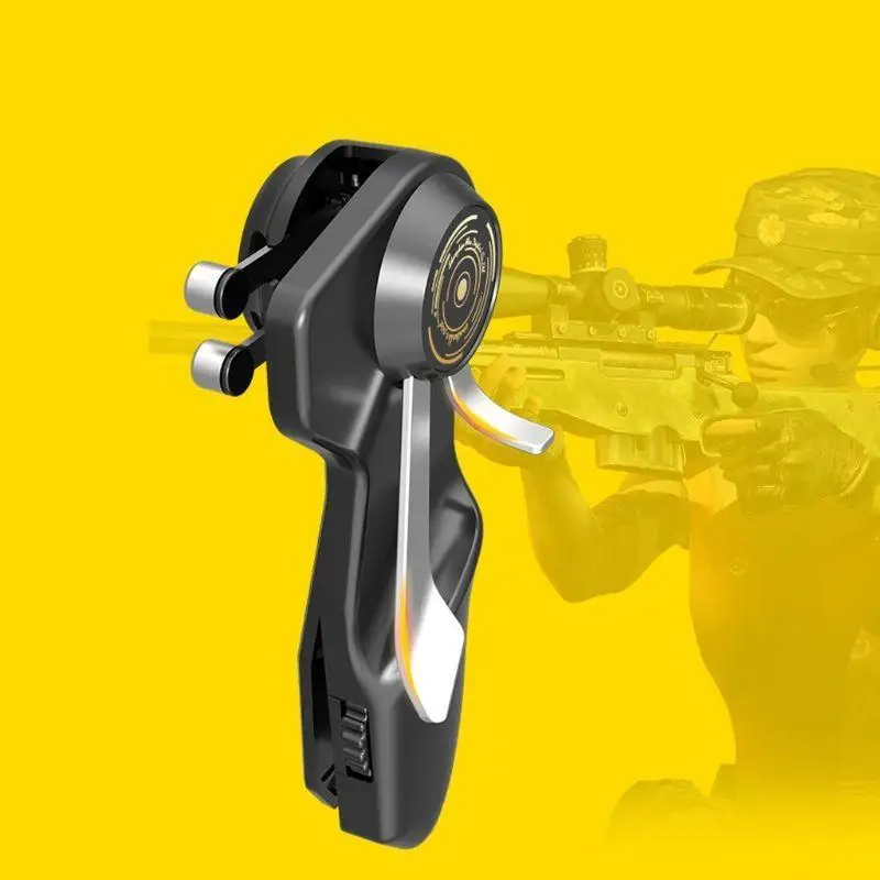 

Игровой контроллер F62C для Knives Out Кнопка физического прицеливания Геймпад Смартфон