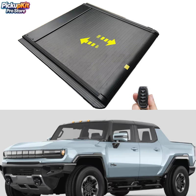 

Автоматический мягкий выдвижной роликовый чехол Tonneau для электромобилей — подвижная работа, водонепроницаемый