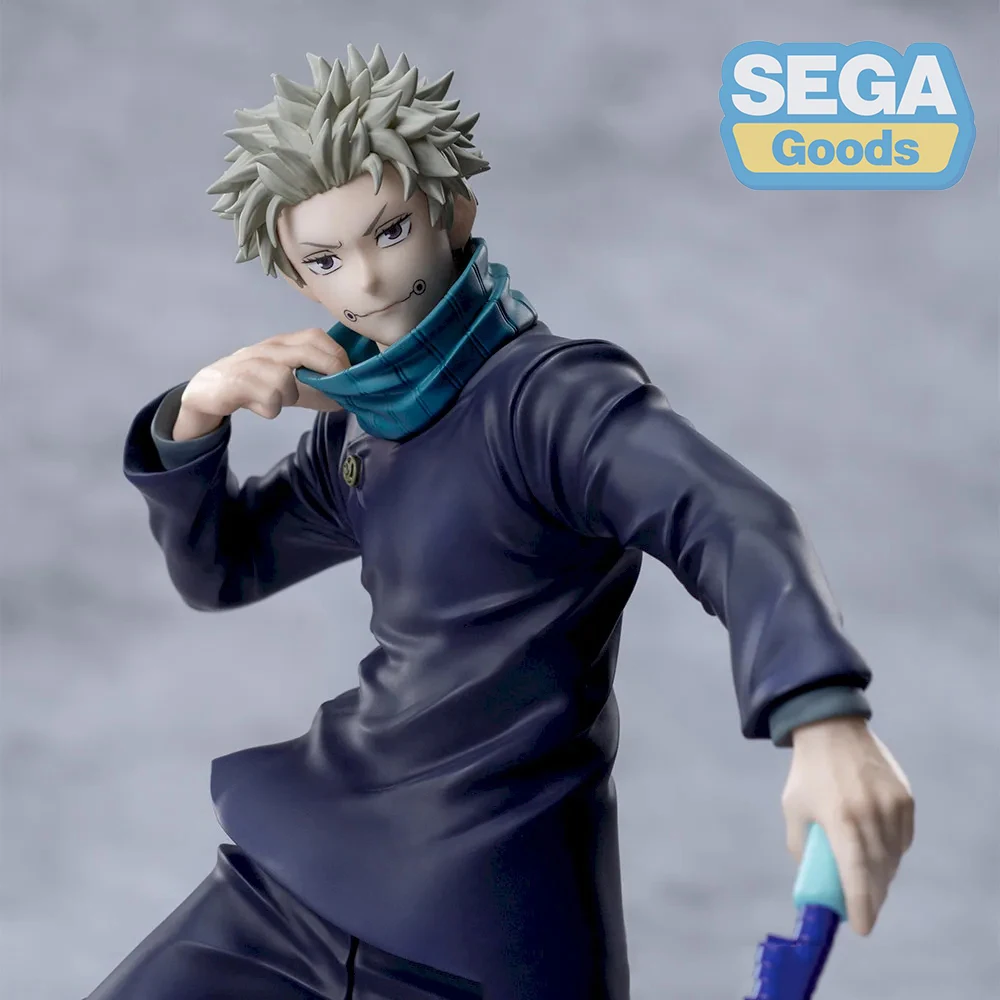 JP In-Stock SEGA Jujutsu Kaisen Movie Anniversary Luminasta Inumaki Toge Prize Figure، ABS+PVC، زي/وشاح عالي الرقبة، عشاق JJK #1