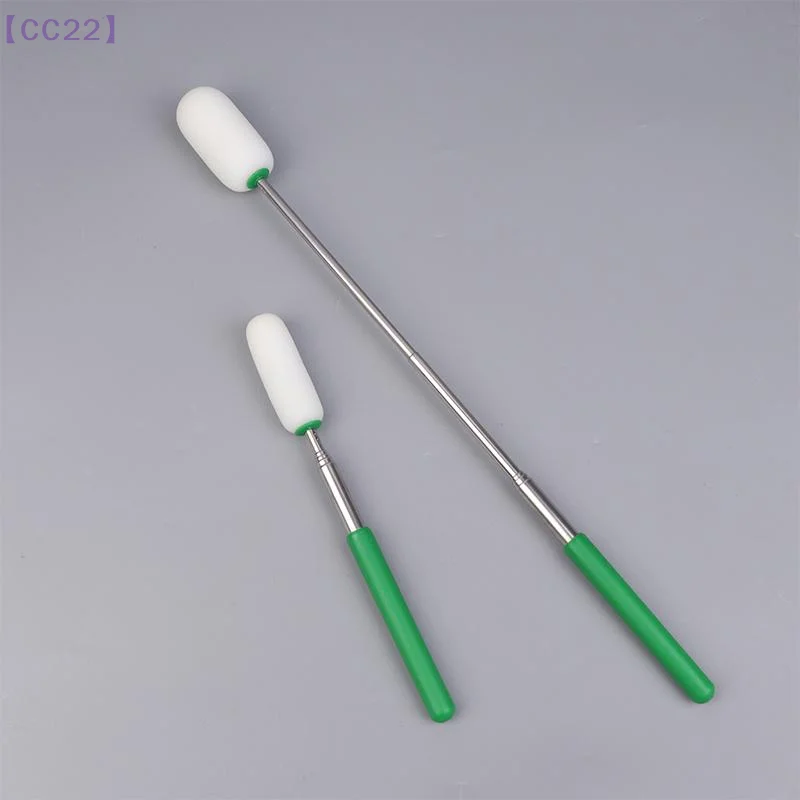 【CC22】Pottery Absorbent Sponge With Stainless Steel Telescoping Handle Pottery Cleaning Sponge Replacement Clay Ceramic Tool{C}