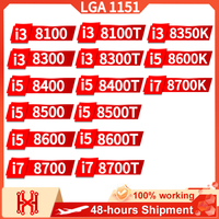 i3 8100 8300 i5 8400 8500 8600 i7 8700 i3 8100T 8300T i5 8400T 8500T 8600T i7 8700T 8350K 8600K 8700K Core 8th Gen for LGA 1151