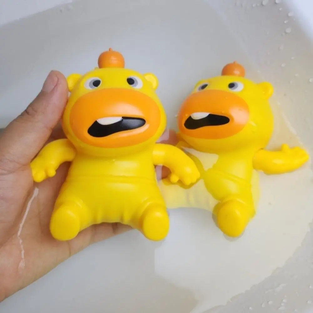 Nuovo cartone animato Capybara Lulu Wind-up Regalo antistress Capybara Bambole Bagno da bagno in plastica