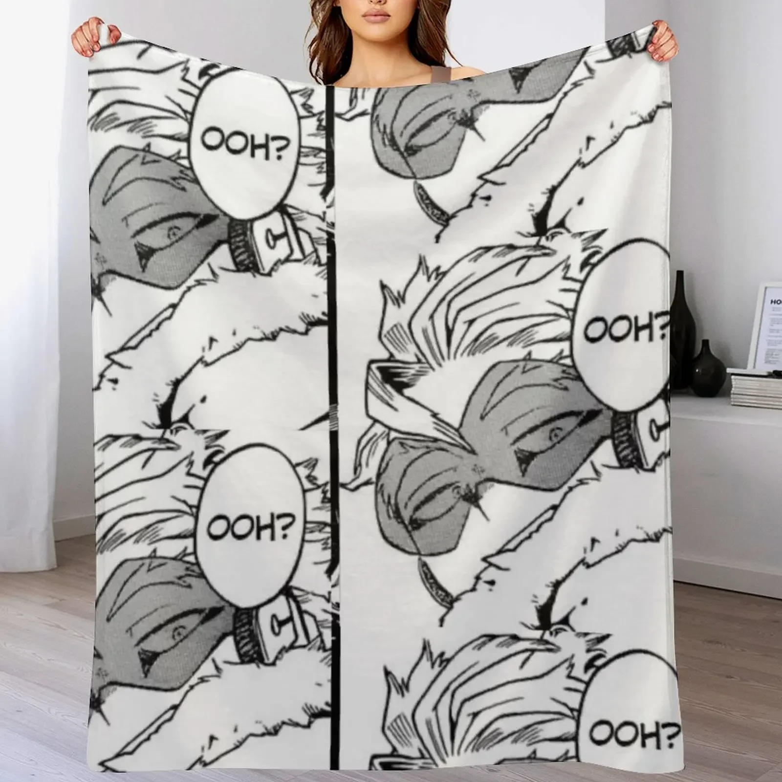 Bnha Hawks Throw Blanket Ultra Soft Flannel Fleece Blanket for All Seasons