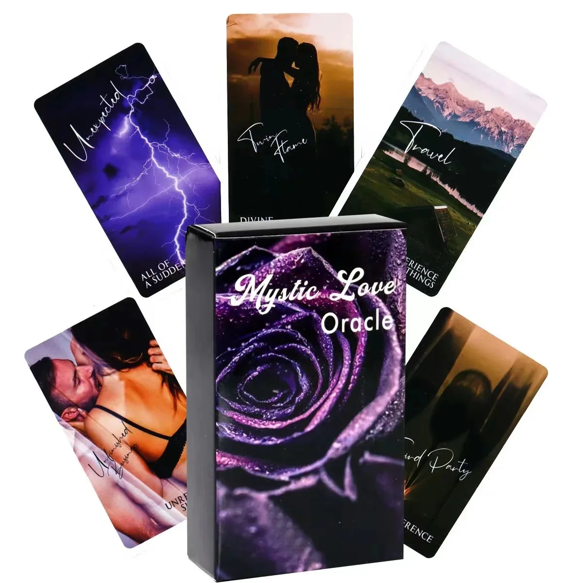 Mystic Love Oracle cards A 79 Tarot Card Board Game Party Mystical Tarot Divination Tools Table Tarot Deck Party Favor gift