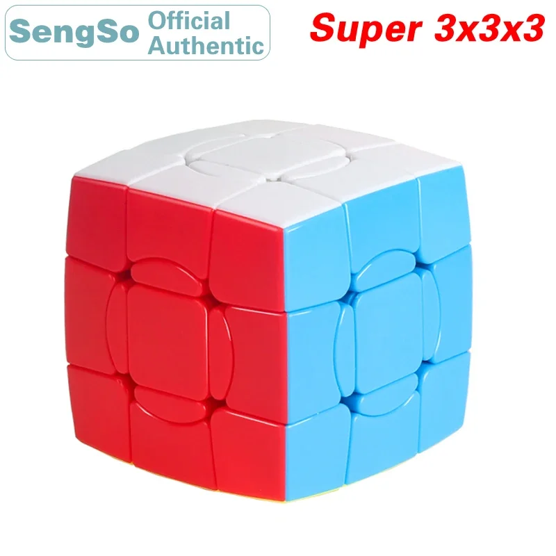 SengSo Super 3x3x3 Circular Magic Cube 3x3 ShengShou Neo ความเร็ว Twisty ปริศนา Teasers สมอง Antistress ของเล่นเพื่อการศึกษา