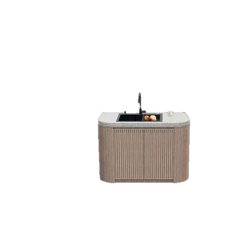

Natural marble sink basin curved locker balcony courtyard stone sink outdoor pool