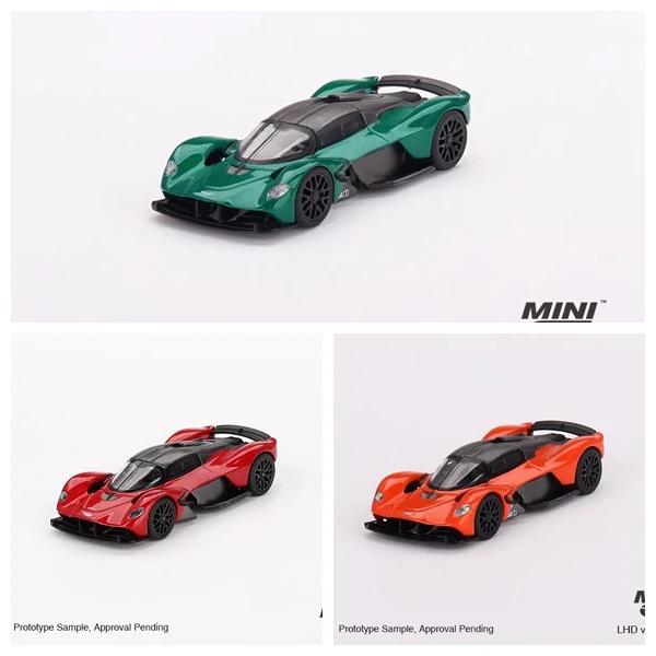 MINI GT 1:64 # 600 modelo de coche Aston Martin, juguetes para niños, piezas de colección para adultos, regalos de cumpleaños navideños para niños, decoración de habitaciones