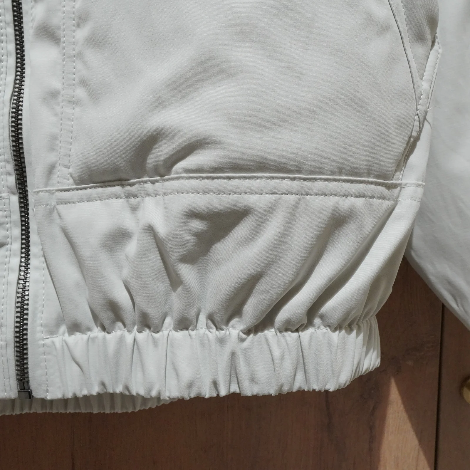 Moda europeia e americana masculina gola alta simples jaqueta de algodão curto solto casaco de algodão branco