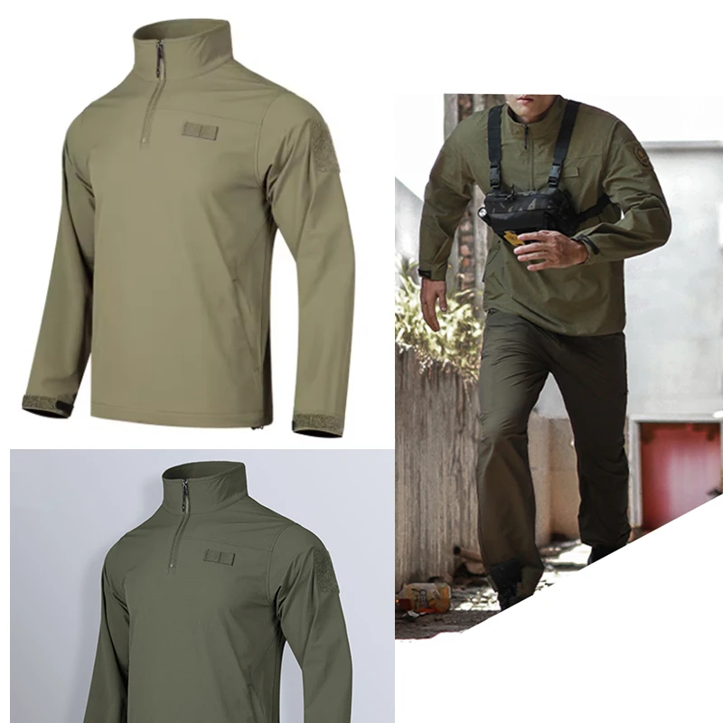 

Emersongear Blue Label Gym Saltie Functional Sweatshirt Hoodie Sweater Jacket Warm Sports Outdoor Camping Commuter Hiking Sport