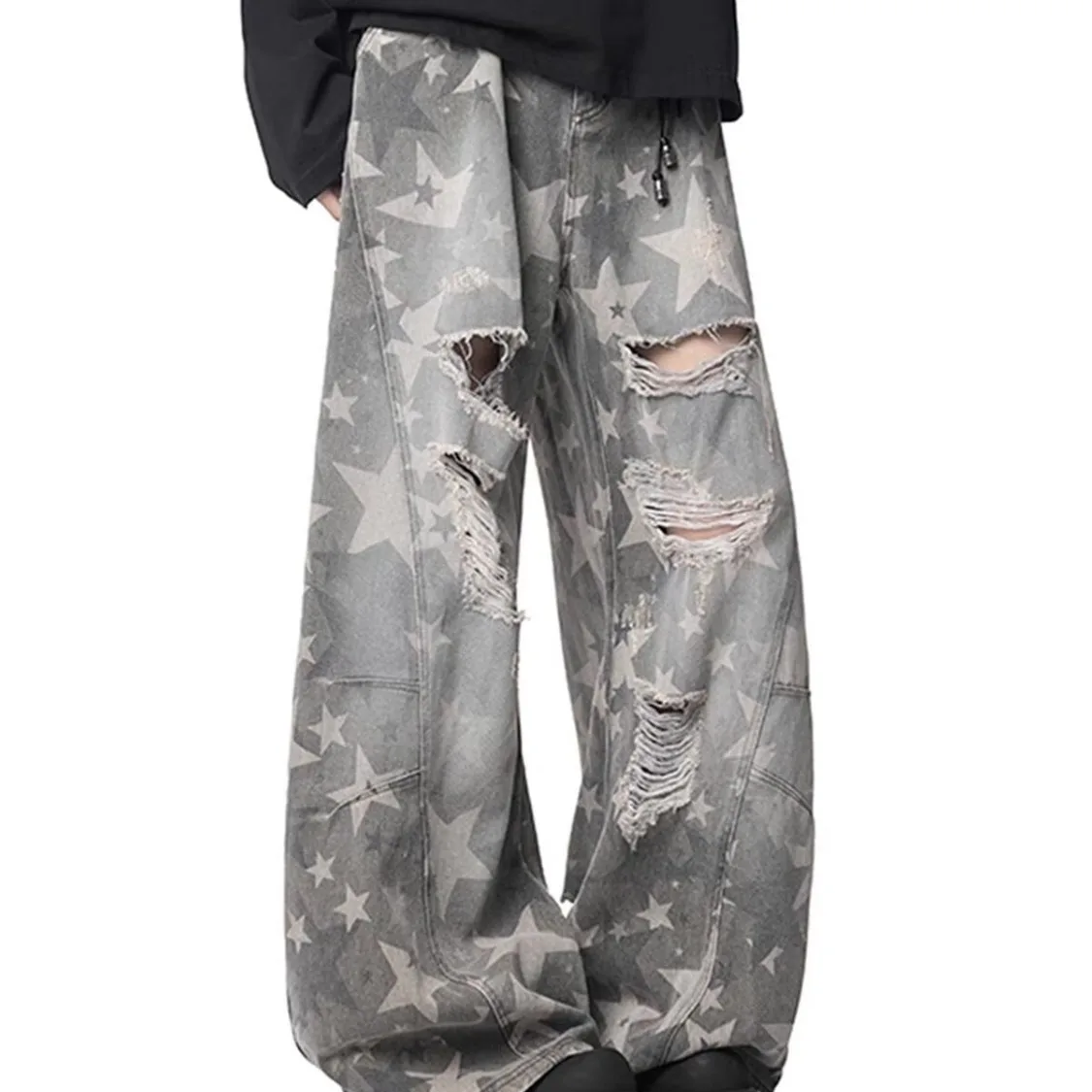 

Y2K винтажные камуфляжные брюки женские американские свободные прямые рабочие брюки весна осень повседневные