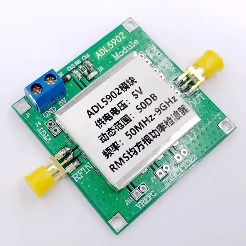 RF Detector ADL5902 50Mhz - 9GHZ 65DB TruPwr Detector RMS Detection for Transmitter Power Control Ham Radio Amplifier