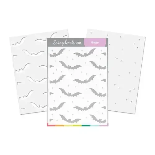Butterflies, Snowflakes, and Bats Stencils Pattern Graffiti Drawing Tool Spray Painting Template DIY Window Scrapbooking Decor image 2