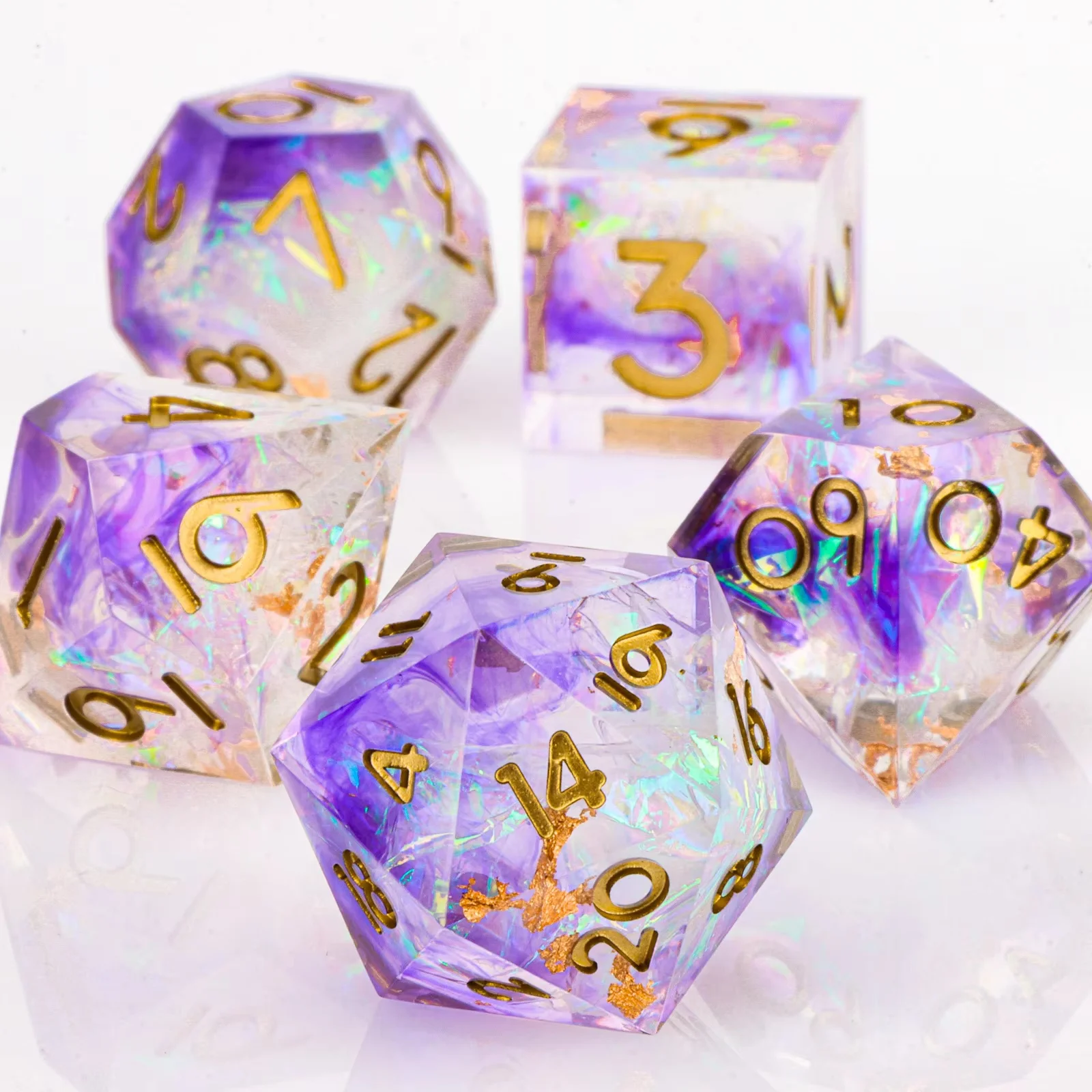 Zestaw kości do D&D z żywicy o – Potpourri Dried Flower recenzja i cena