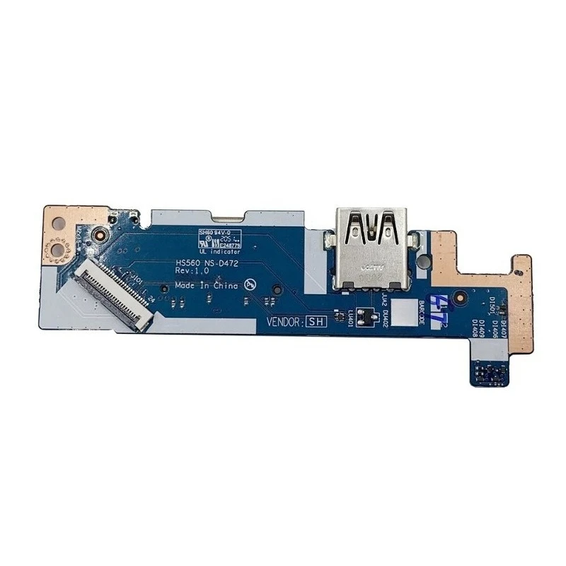 For Lenovo IdeaPad 3-15ITL6 15S ALC Power Button Board USB Port Board NS-D472
