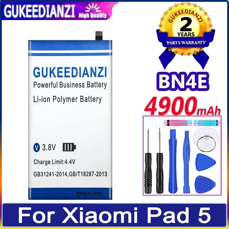 Large Capacity Replacement Batteries 4900mAh For Xiaomi Pad 5 Pro 5pro Battery