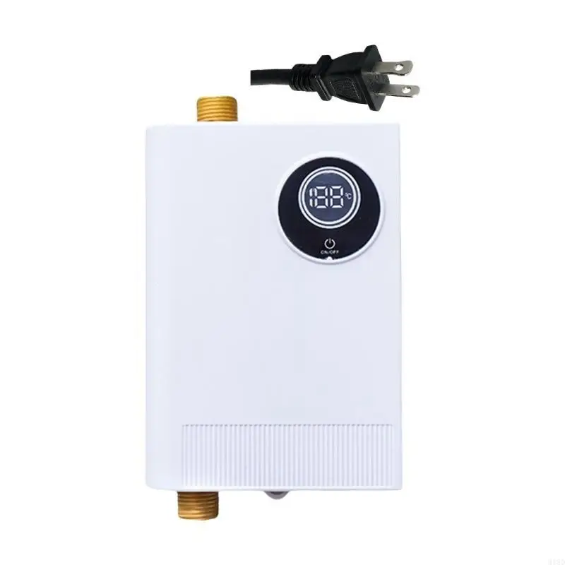 

918D Mini Under Sink Water Heater LCD Display Instantaneous Water Heater for Bathroom