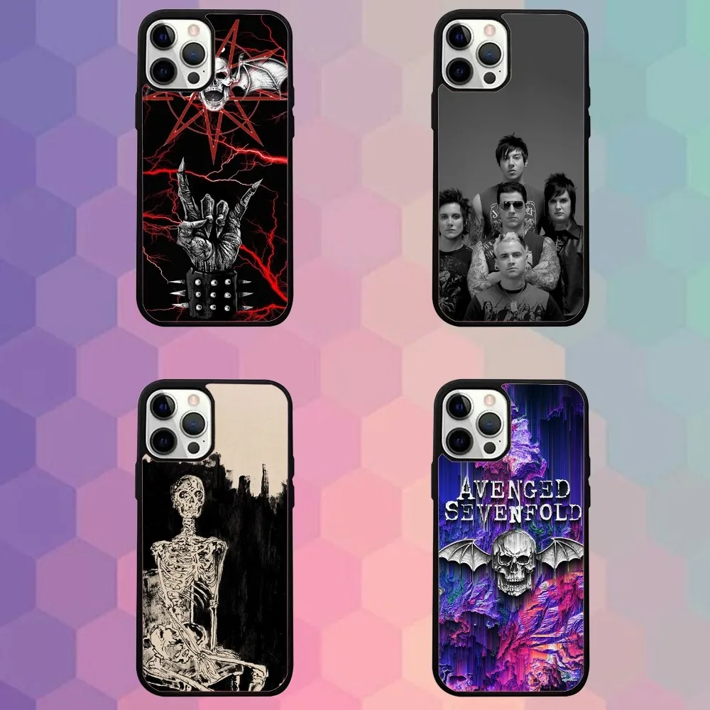 

A-Avenged Band S-Sevenfold Phone Case For iPhone 16e,16,15,14,13,12,11,Plus,Pro,Max,Mini Magsafe Magnetic Wireless Charging
