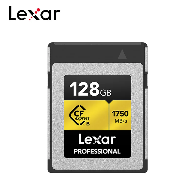 Original Lexar CFexpress Type B Gold Series CFe B 128GB 256GB Flash Storage Memory Card 512GB 1TB Read 1750MB/s For RAW 8K Video