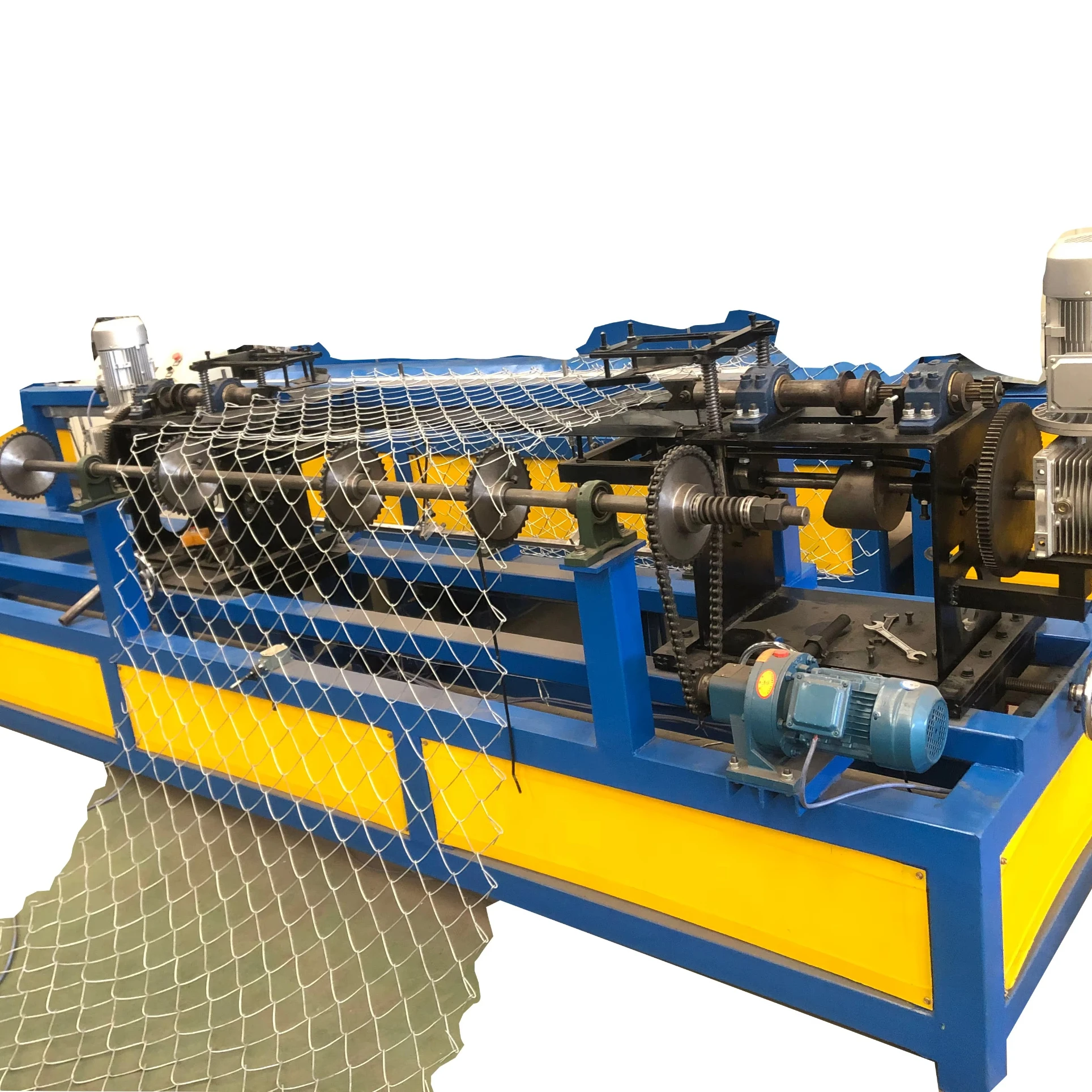 Premium Stainless Steel Chain Link Fence Machine Wire Mesh Knitting Machine Corrosion-Resistant for Long-Term Outdoor