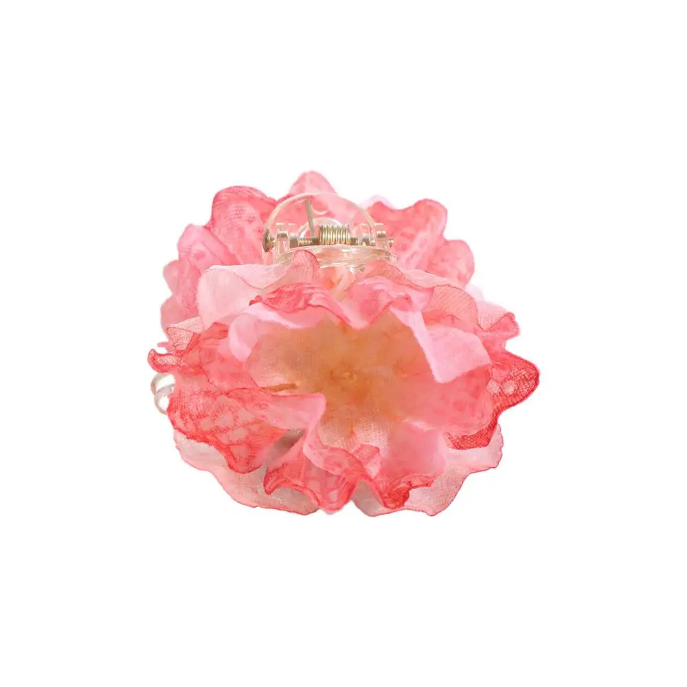 

Trendy Cloth Flower Hair Claw Simulated Flower Korean Style Children Hair Catches Ponytail Holder Headdress Hair Crab Clip Beach