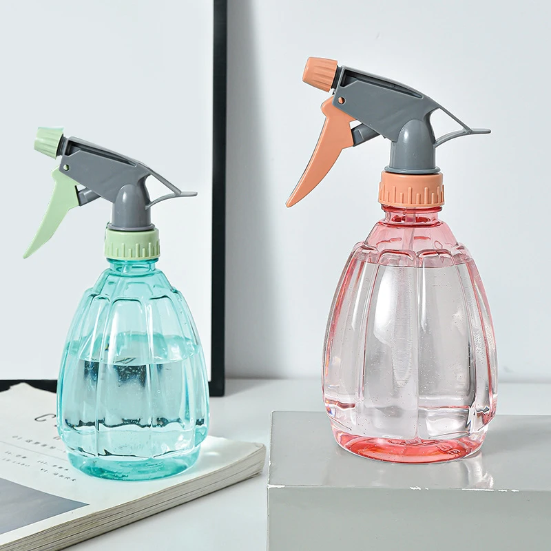 Hot  1PCS 500ml Empty Spray Bottle Plastic Water Spray For Salon Plants Pet Gardening Home Watering Canister Pressure Sprayer
