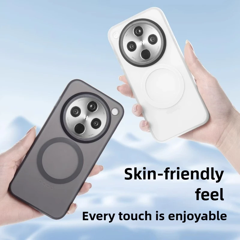 

Чехол для мобильного телефона Find X8S Plus с магнитной зарядкой для Oppo Find X8 Pro X7, ультра приятный для кожи, полупрозрачный матовый корпус с большим отверстием