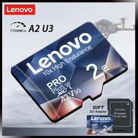 Lenovo Micro TF SD Cards 64GB 32GB 16GB SD Memory Card Class 10 High Speed 128GB 256GB U3 4K HD TF Flash Card For Phone/Camera