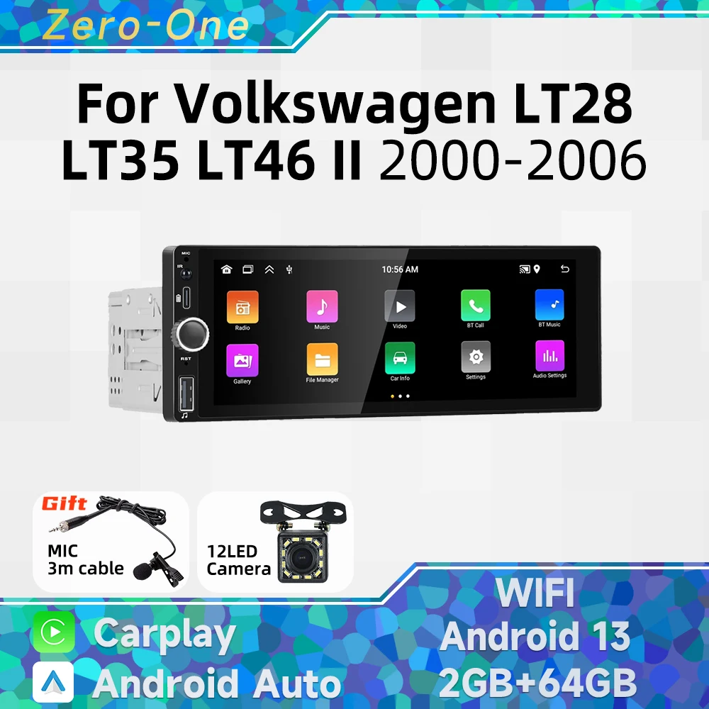 Carplay 1 Din Radio… - image