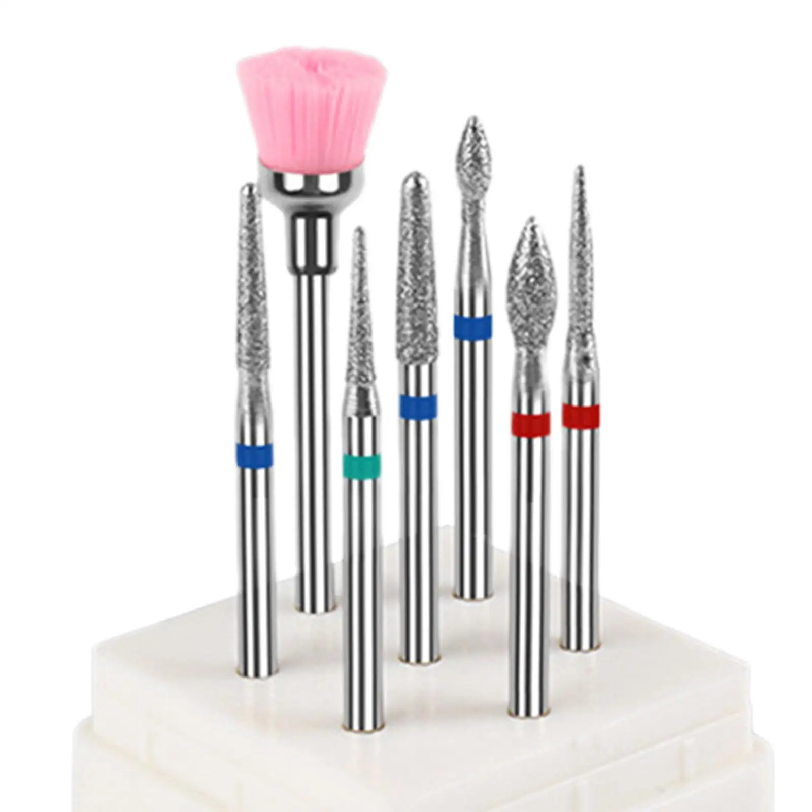 7-delige nagelset manicure pedicure nail art tools nagelvijlbits voor