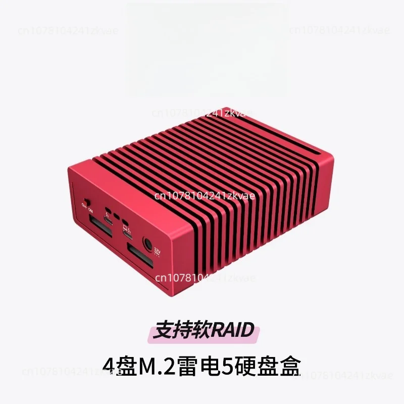 5 80Gbps 4 Bay NVMe M2 SSD Enclosure Thunderbolt 3 4 5 External Storage